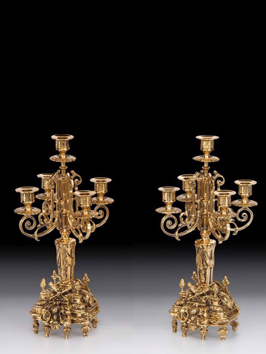 Chân Nến Đồng - Cửu Diệu Thiên