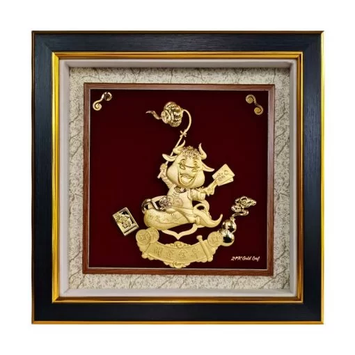 Tranh Mạ Đồng Phong Thủy: Biểu Tượng Của Nghệ Thuật Và Tâm Linh.-Cửu Diệu Thiên