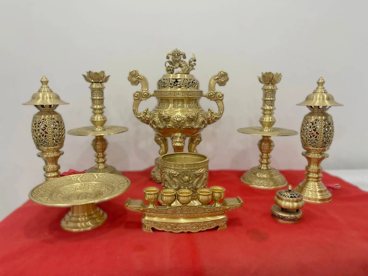 Bộ Đỉnh Đồng Đầy Đủ – Tác Phẩm Nghệ Thuật Tuyệt Đỉnh-Cửu Diệu Thiên