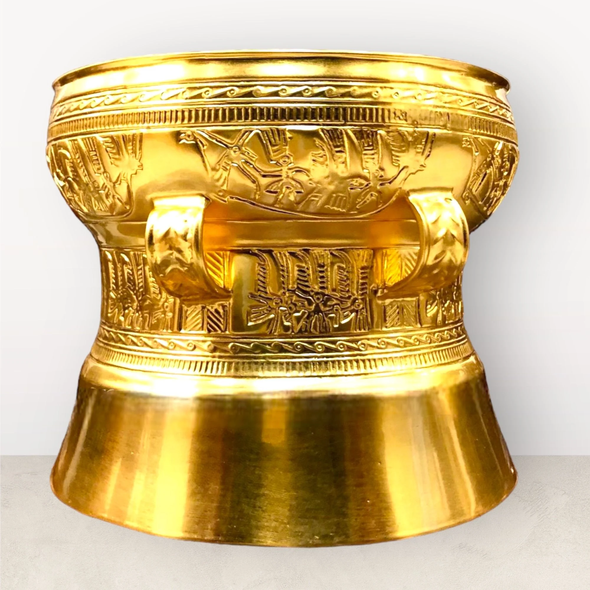 Trống đồng mạ vàng: Linh hồn lịch sử và nghệ thuật-Cửu Diệu Thiên