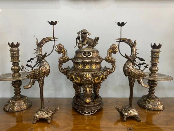 Đồ Đồng Ngũ Sắc - Biểu Tượng Hài Hòa Tuyệt Đối-Cửu Diệu Thiên