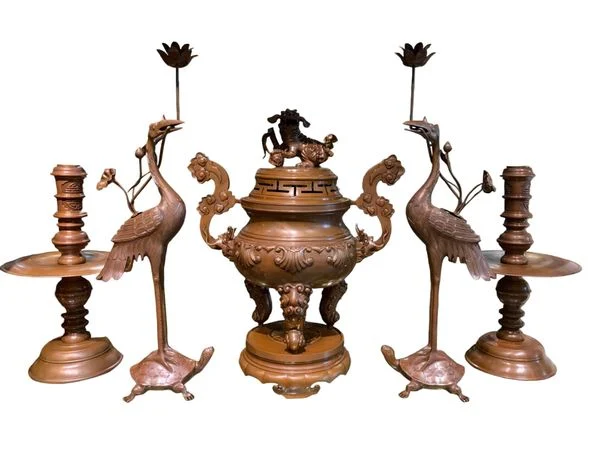 Tâm Linh Và Phong Thủy Trong Đồ Thờ Bằng Đồng-Cửu Diệu Thiên