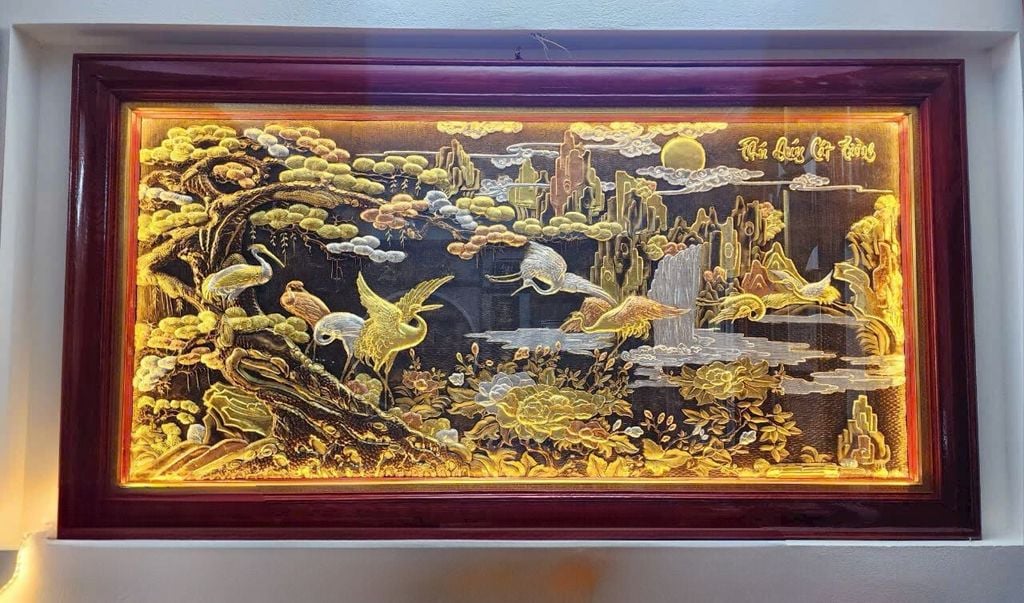 Vị Trí Tranh Đồng Vàng Trong Không Gian Sống-Cửu Diệu Thiên