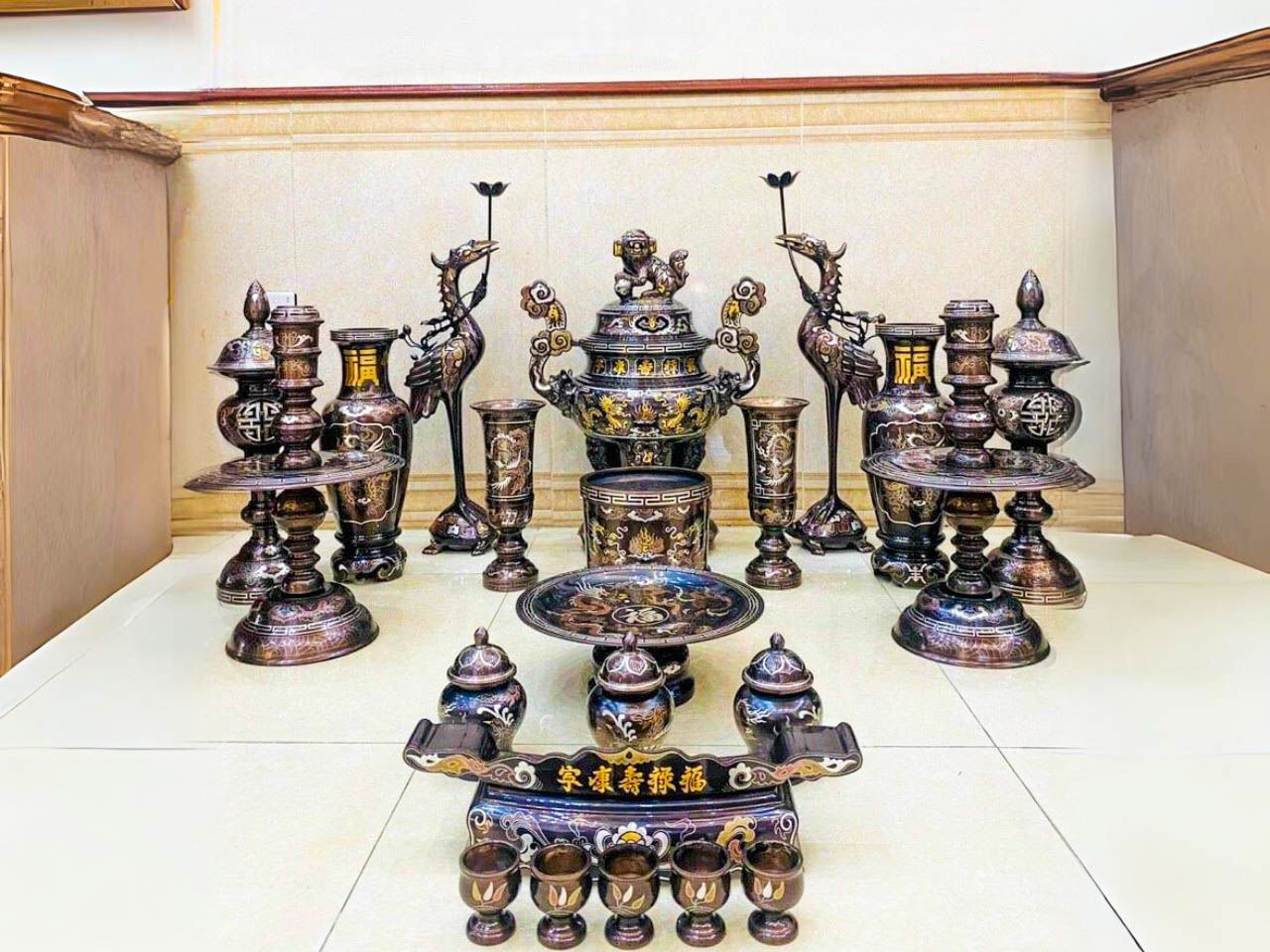 Cách Bảo Quản Bộ Đỉnh Đồng-Cửu Diệu Thiên