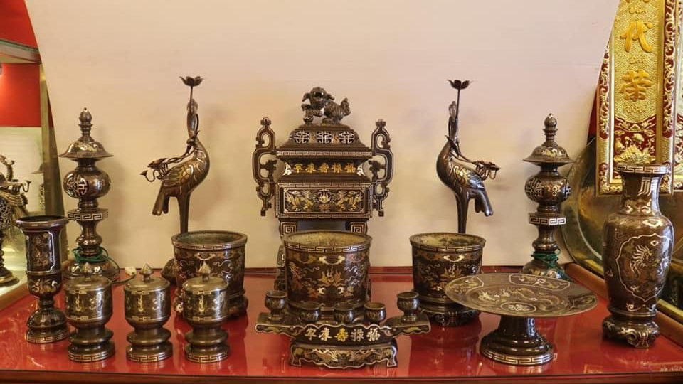 Đồ Mỹ Nghệ Bằng Đồng – Cửu Diệu Thiên