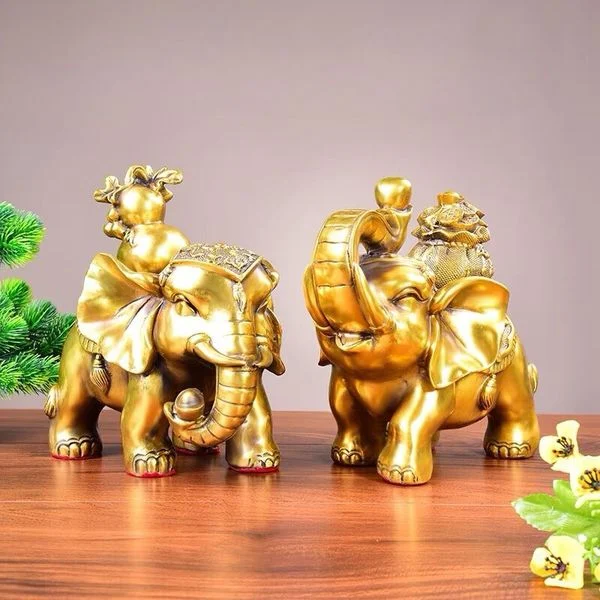 Đôi Voi Đồng - Cửu Diệu Thiên