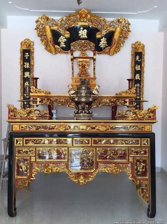 Hoành Phi Câu Đối Đồng-Cửu Diệu Thiên