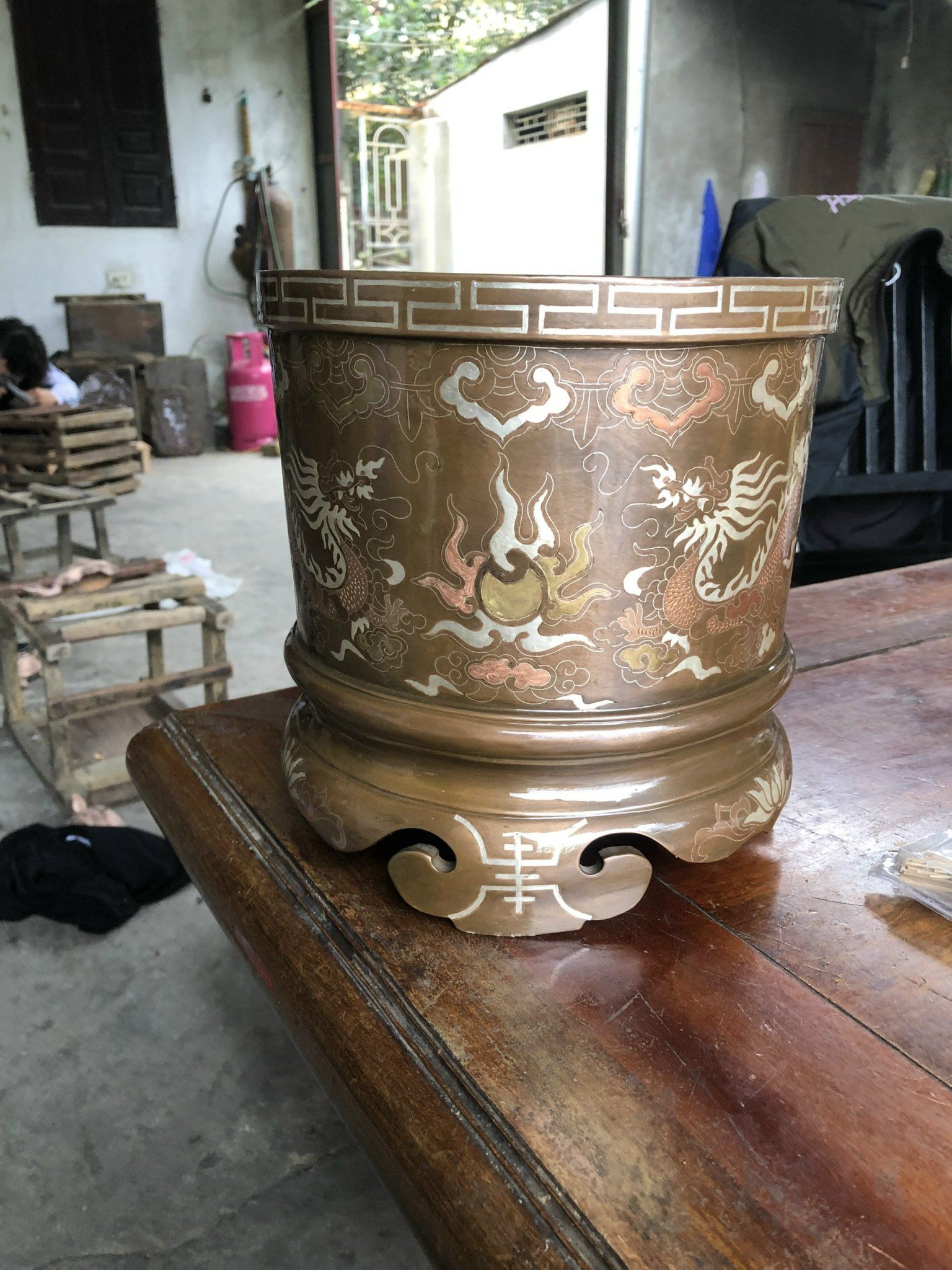 Đồ Đồng Khảm Tam Khí - Cửu Diệu Thiên