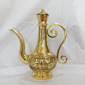 Nậm Rượu Đồng - Cửu Diệu Thiên