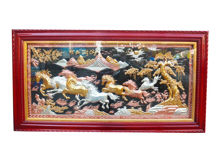 Tranh Đồng Mã Đáo Thành Công - Cửu Diệu Thiên