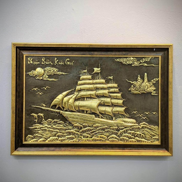 Tranh Mỹ Nghệ Bằng Đồng-Cửu Diệu Thiên