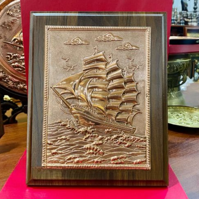 Tranh Đồng Thuận Buồm Xuôi Gió-Cửu Diệu Thiên