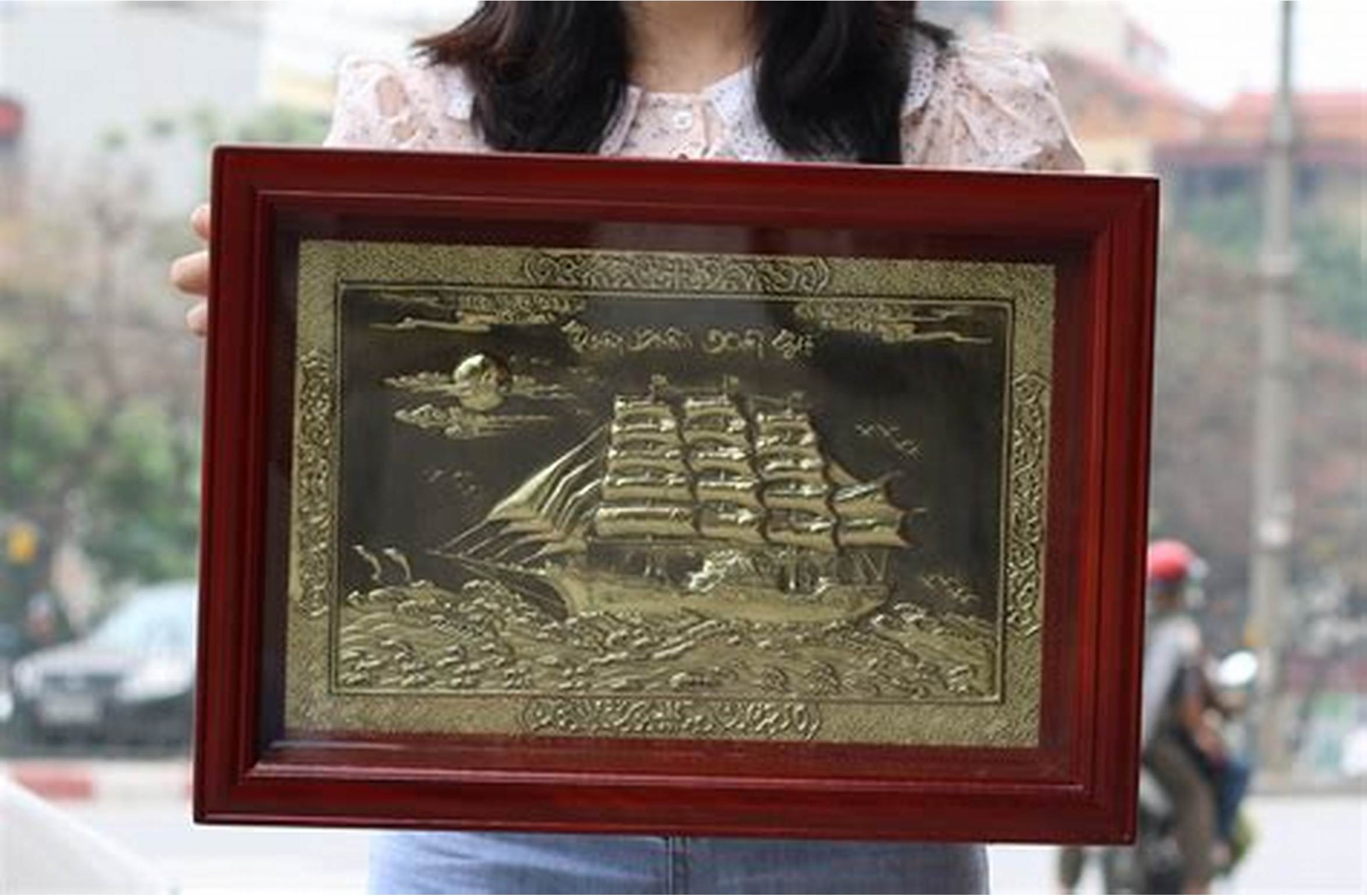 Tranh Thuận Buồm Xuôi Gió Bằng Đồng- Cửu Diệu Thiên