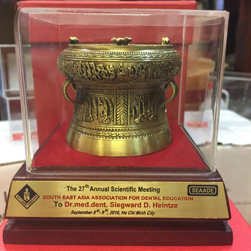 Trống Đồng Thu Nhỏ Khắc Logo –Món Quà Tri Ân Ý Nghĩa - Cửu Diệu Thiên