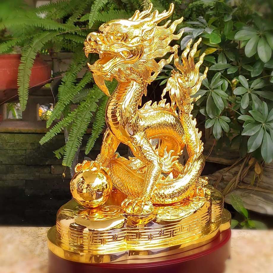 Tượng Đồng Rồng - Cửu Diệu Thiên