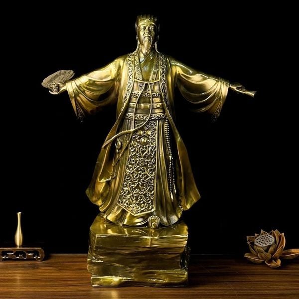 Tượng Đồng Gia Cát Lượng - Cửu Diệu Thiên