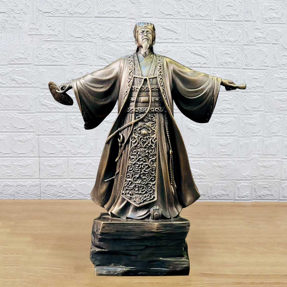 Tượng Đồng Gia Cát Lượng - Cửu Diệu Thiên