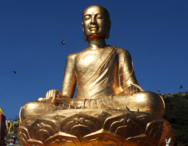 Tượng Đồng Phật Hoàng Trần Nhân Tông - Cửu Diệu Thiên