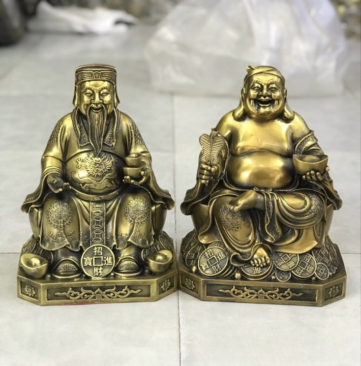 Tượng Đồng Thần Tài Cao Cấp-Cửu Diệu Thiên