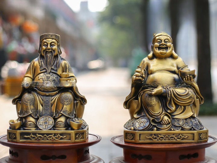 Tượng Đồng Thần Tài- Cửu Diệu Thiên