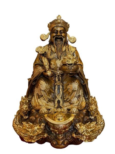 Tượng Đồng Thần Tài Thổ Địa - Cửu Diệu Thiên