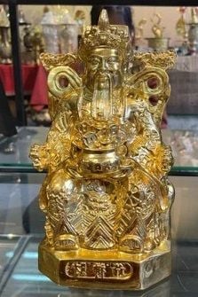 Tượng Đồng Thần Tài Thổ Địa - Cửu Thiên Diệu