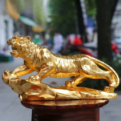 Tượng Hổ Uy Phong Bằng Đồng - Qùa Tặng Cao Cấp