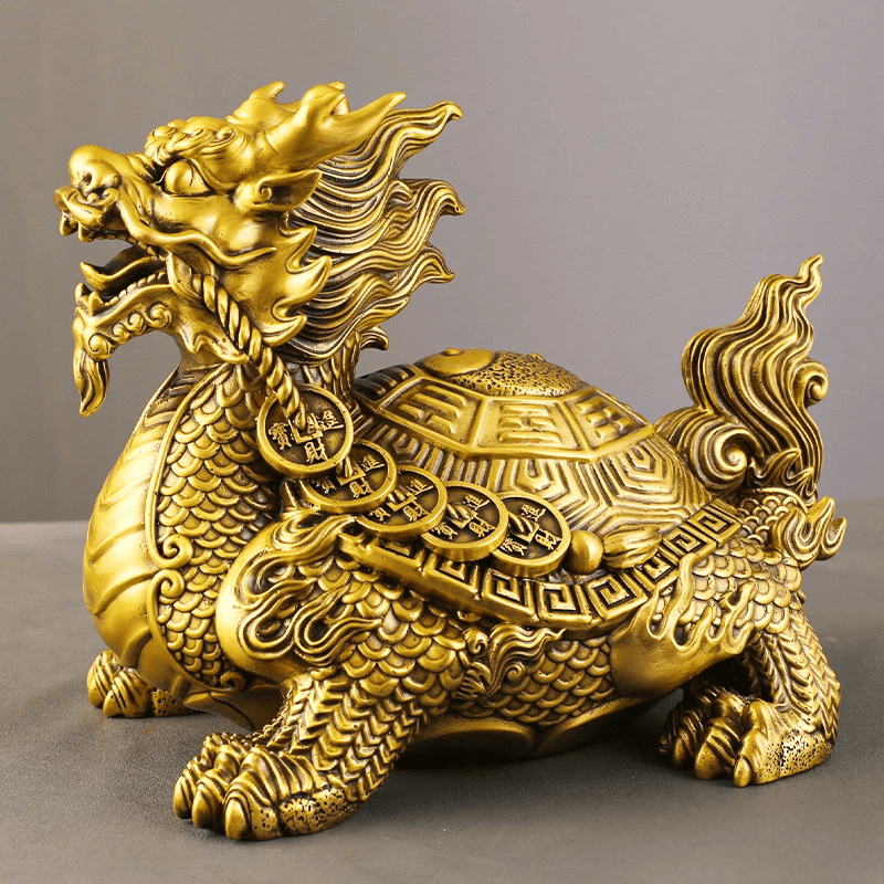 Tượng Long Quy Bằng Đồng Cao Cấp - Qùa Tặng Cao Cấp