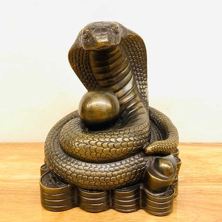 Tượng Rắn Bằng Đồng - Cửu Diệu Thiên