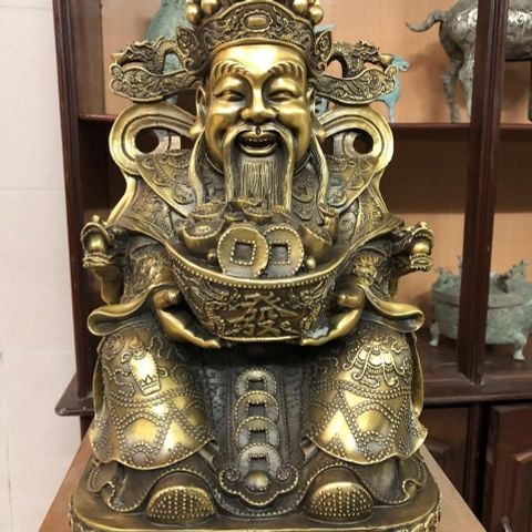 Tượng Thần Tài Đồng - Cửu Diệu Thiên