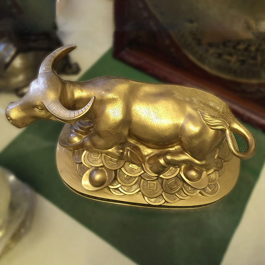 Tượng Trâu Đồng - Cửu Diệu Thiên