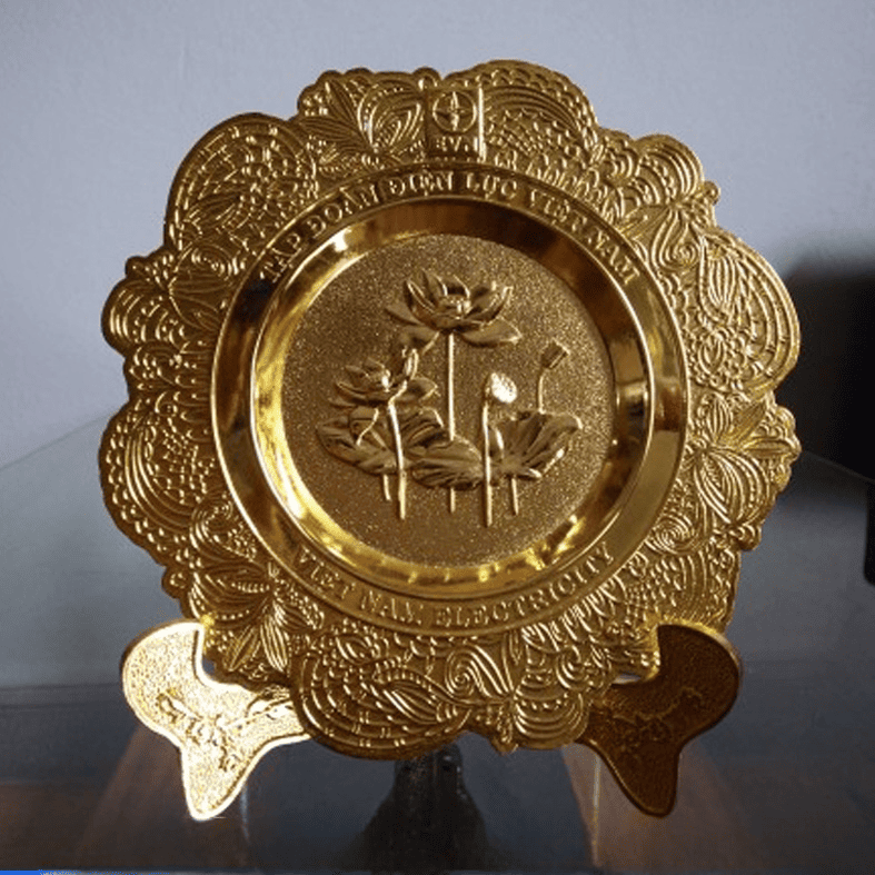 Vì Sao Đĩa Đồng Khắc Logo Là Quà Tặng Doanh Nghiệp Lý Tưởng -Cửu Diệu Thiên