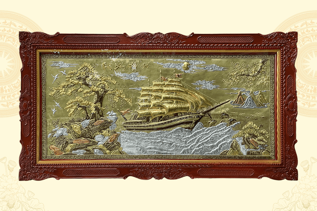 Ý Nghĩa Tranh Đồng Phong Thủy Trong Văn Hóa Phương Đông - Cửu Diệu Thiên