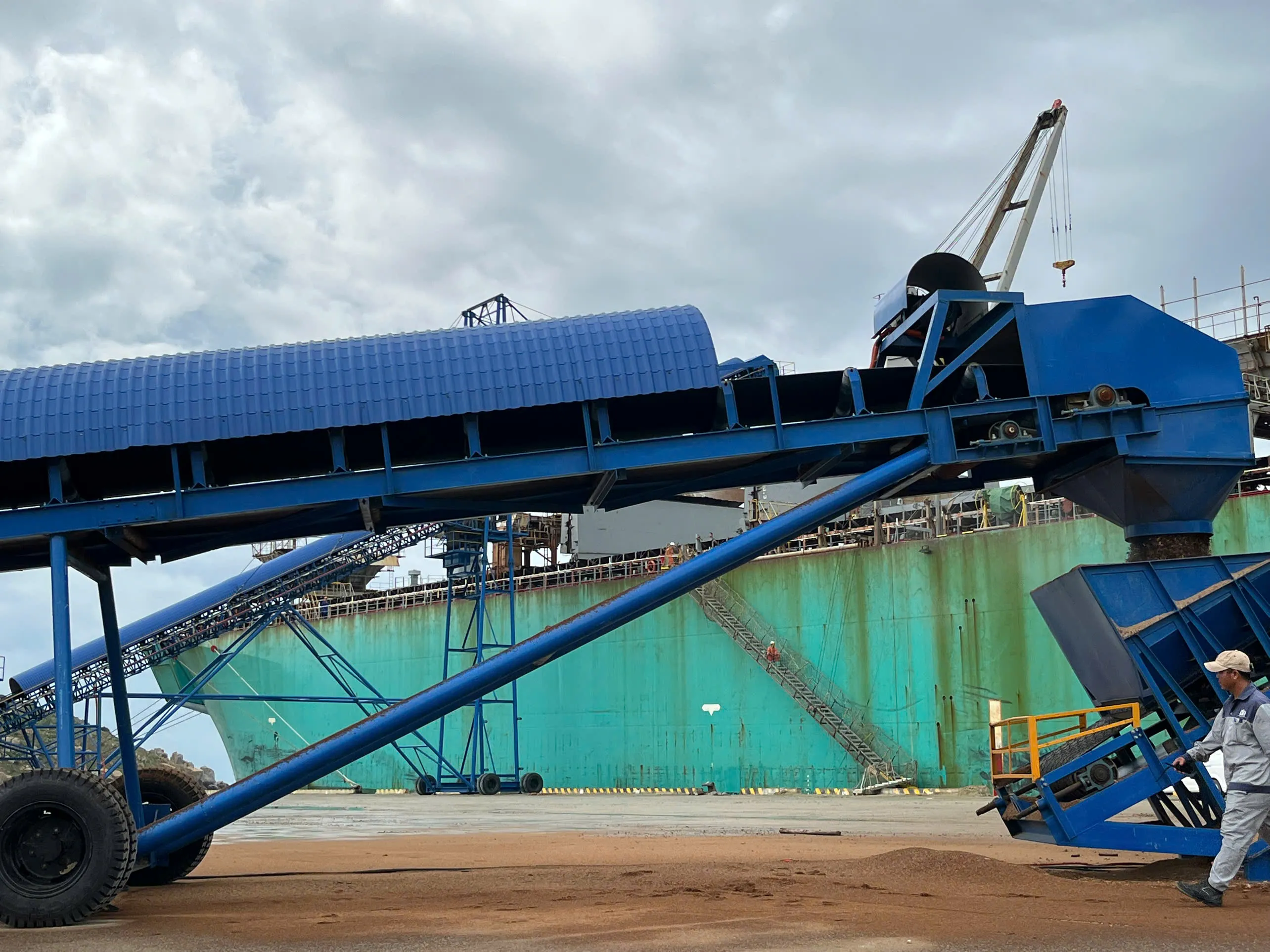 Hệ thống băng tải chụp cận