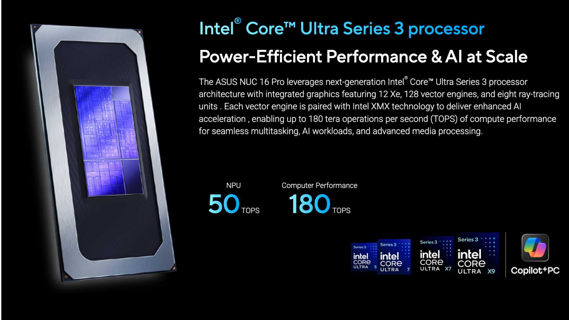 Intel Core Ultra X9 Series 3