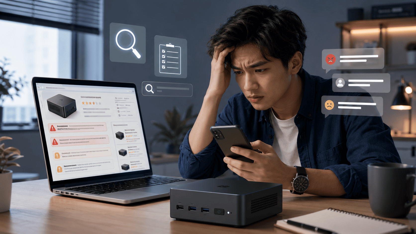 Không nghiên cứu trước khi mua