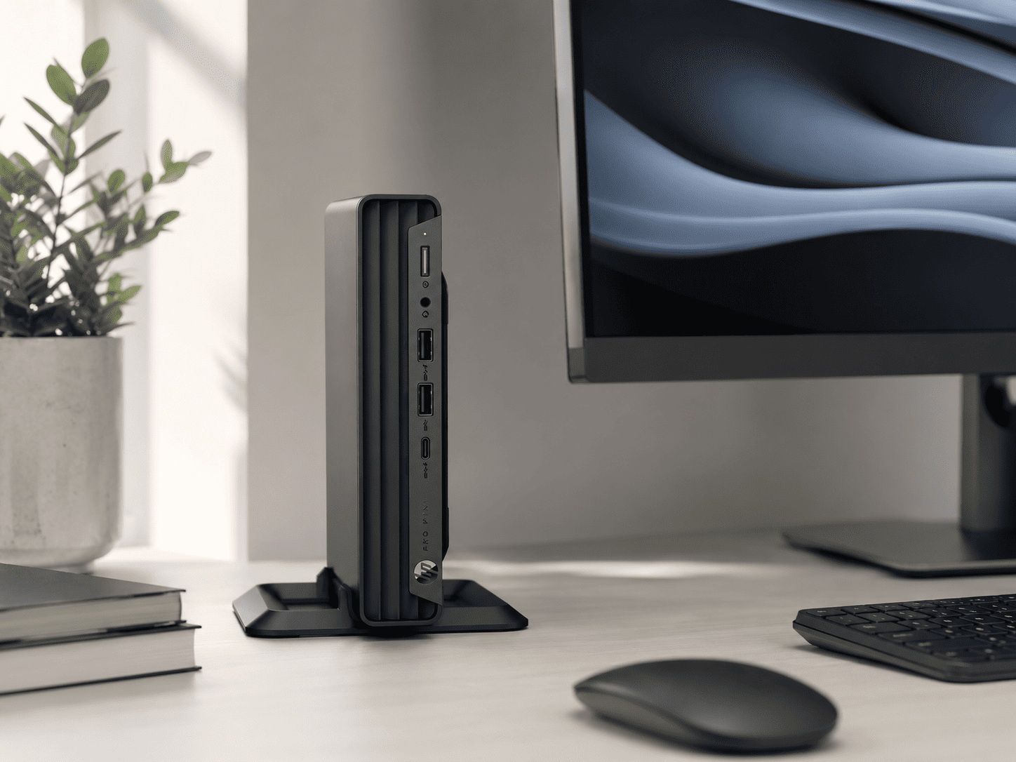 Mini PC HP Nhỏ Gọn, Bền Bỉ Cho Văn Phòng