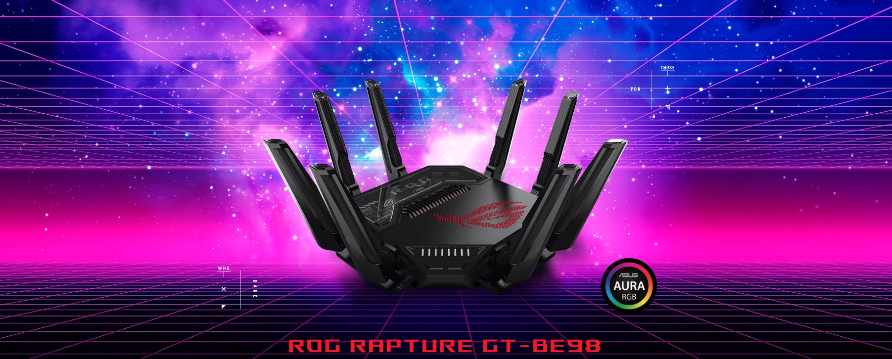 ASUS ROG Rapture GT-BE98 (Gaming Router) Wifi BE25000