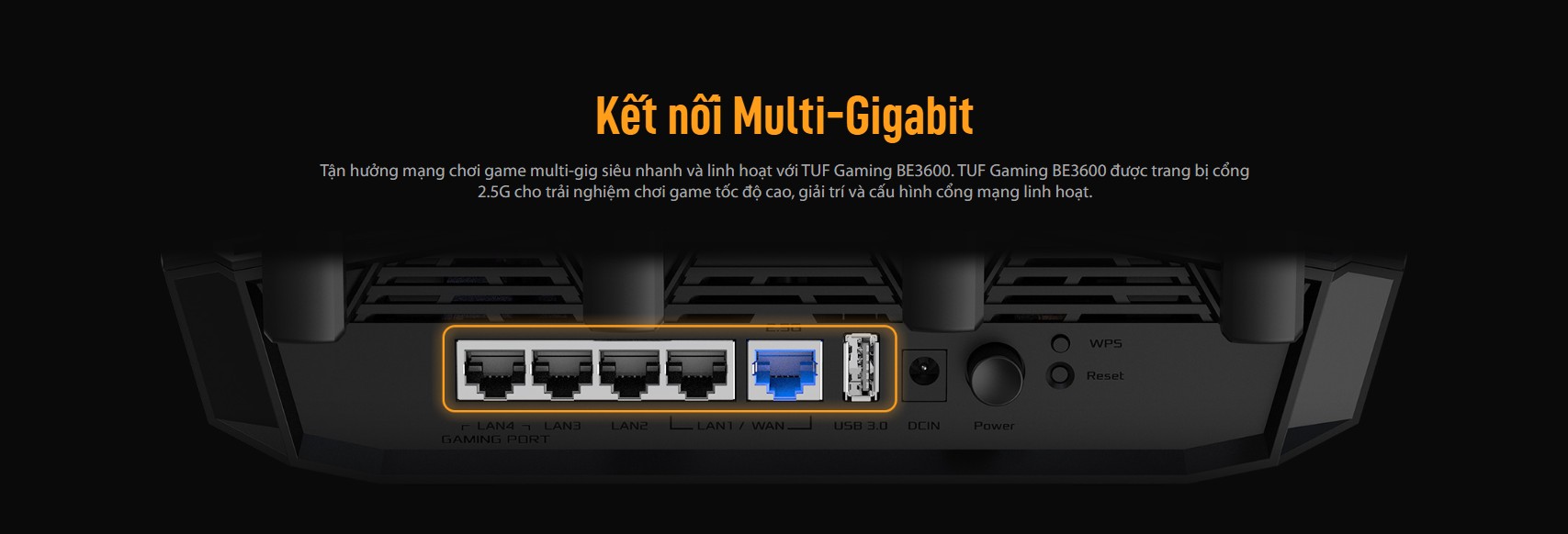 ASUS TUF GAMING BE3600