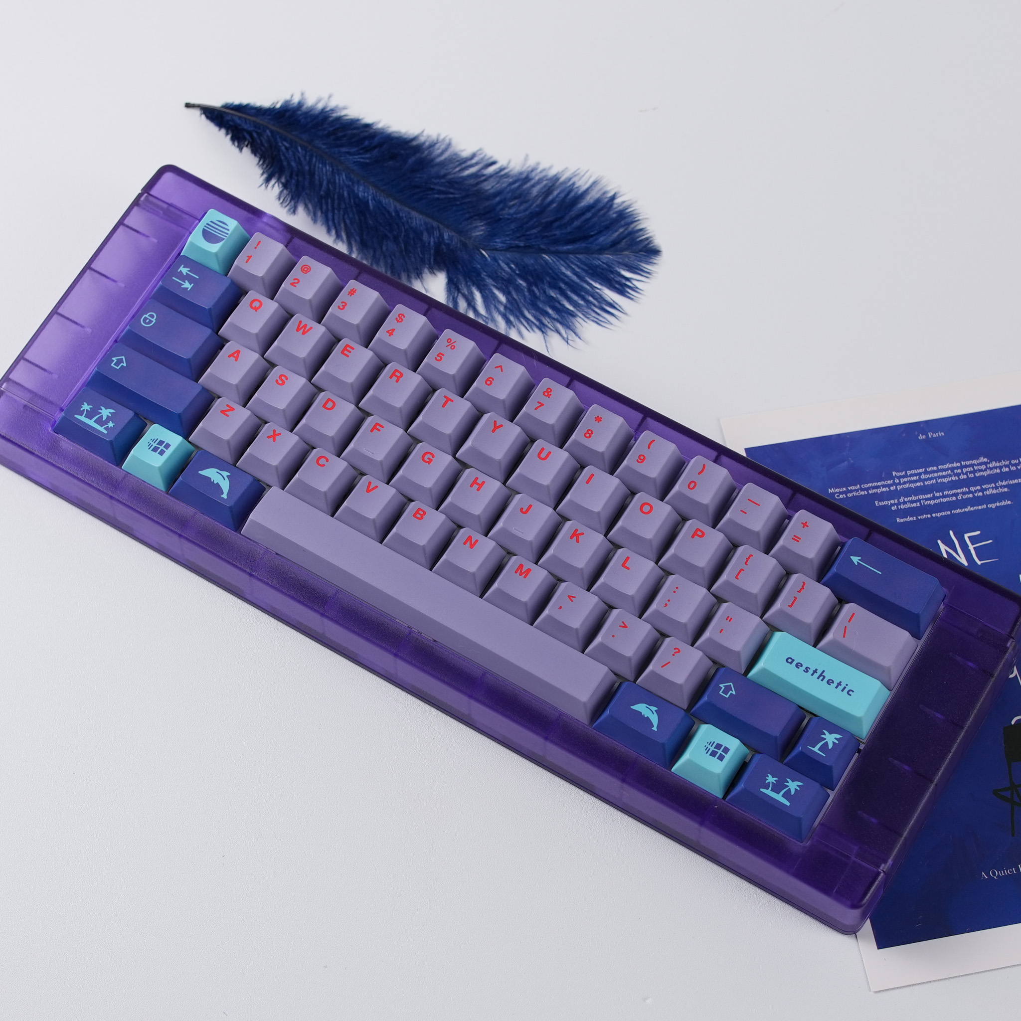 Vapowave Keycap set