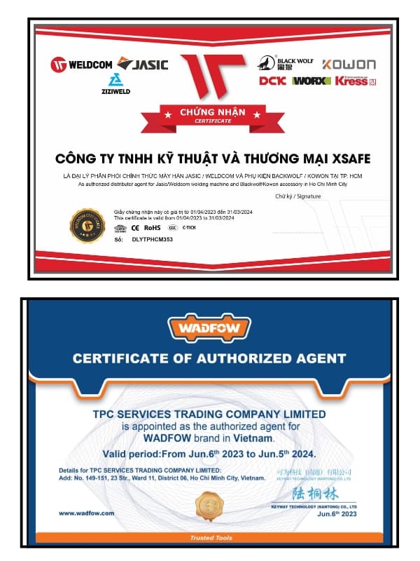 Đại lý chính thức Wadfow