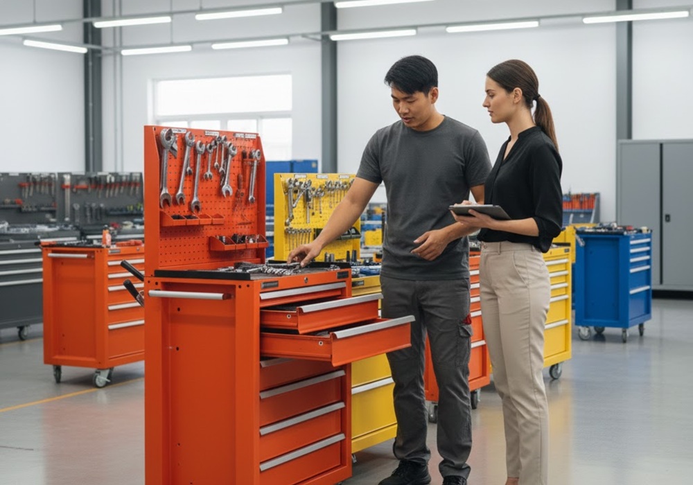 Đến tận nơi để lựa chọn tủ đồ nghề phù hợp