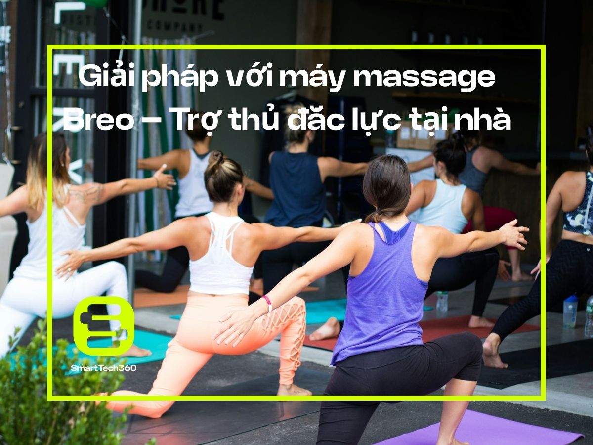 Máy massage cổ và lưng Breo P2 chuyên trị cổ vai gáy