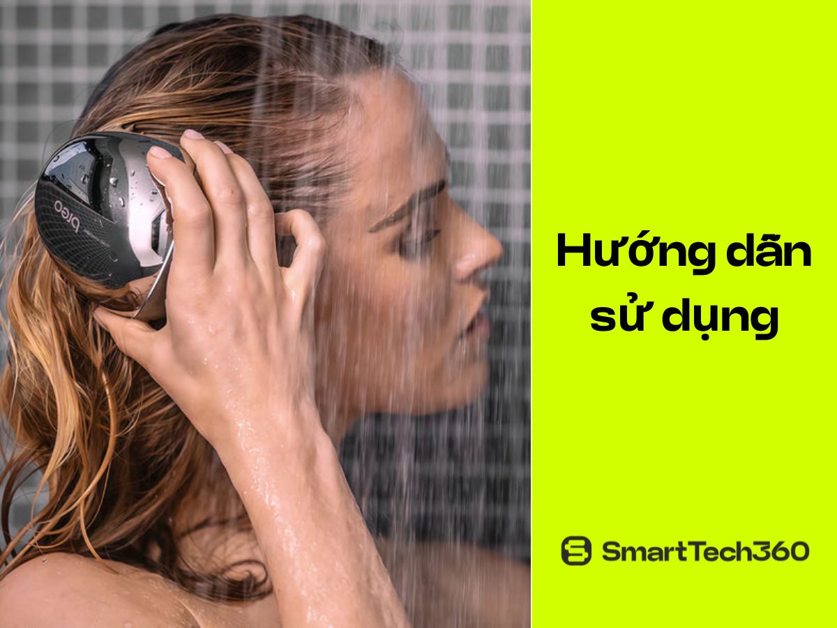 Hướng dẫn sử dụng máy massage da đầu Breo Scalp Mini