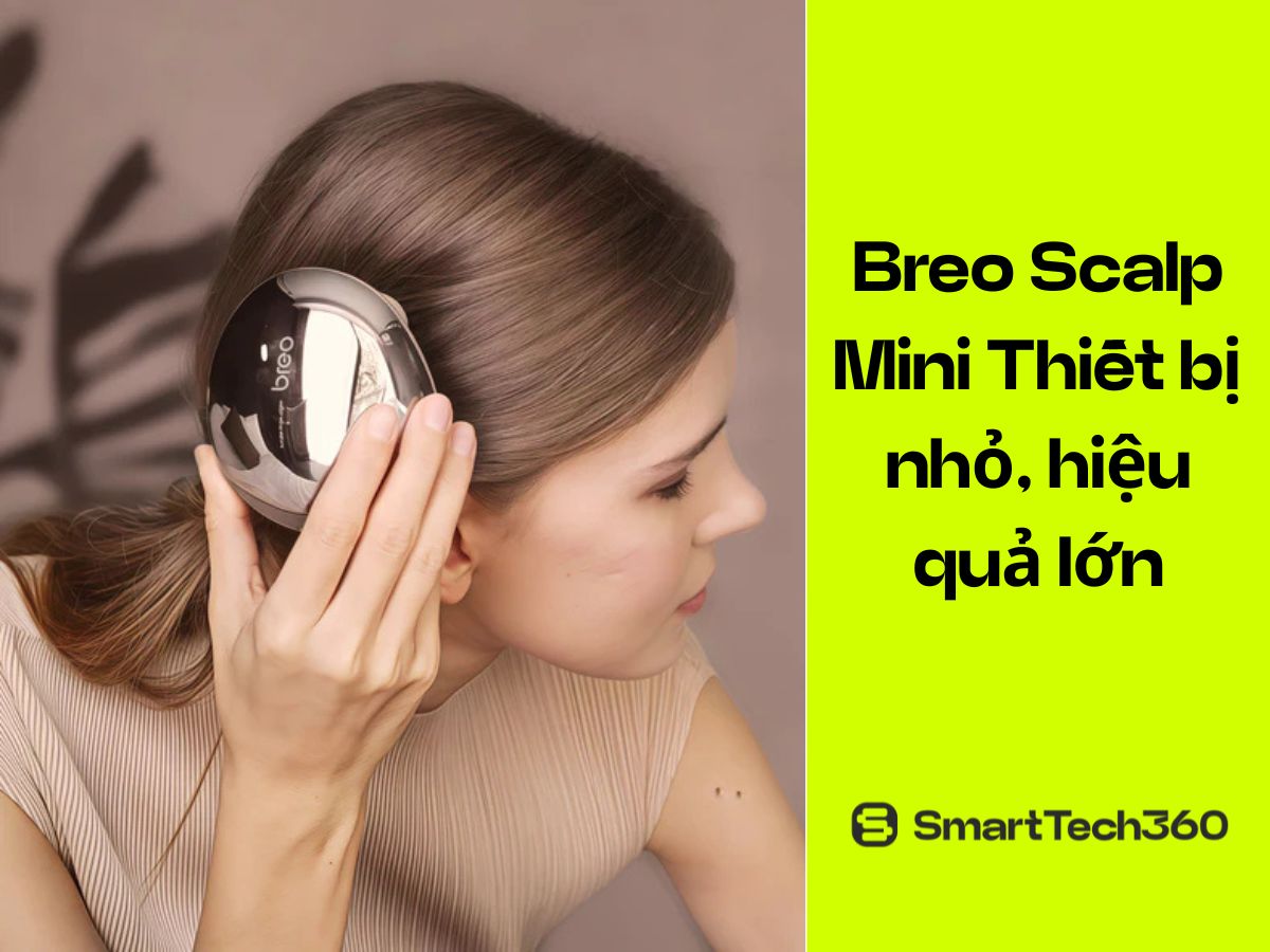 Thiết kế nhỏ gọn của Breo Scalp Mini