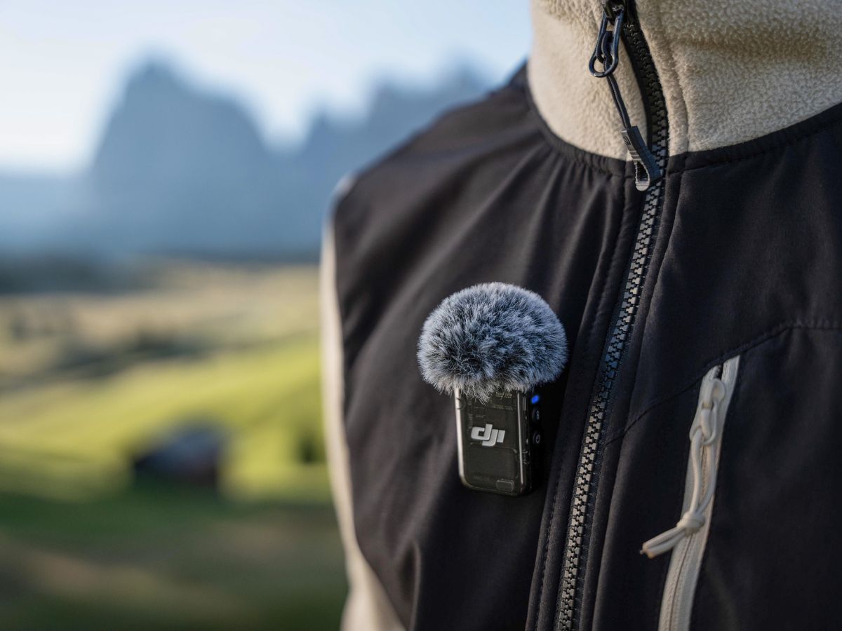Kết nối không dây Pocket 3 với micro DJI Mic 2