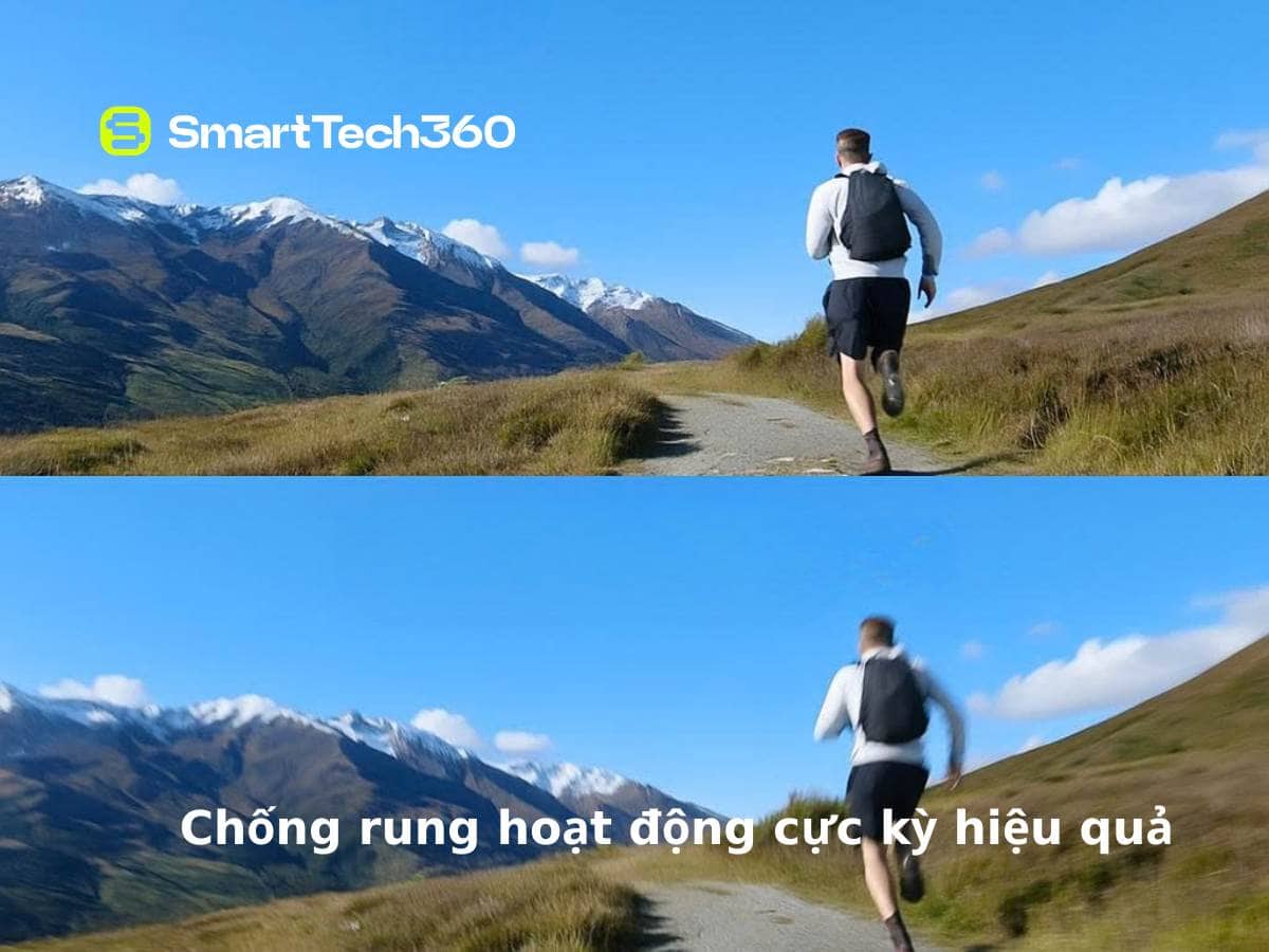 Khả năng chống rung cực kỳ hiệu quả của DJI Osmo Action 5 Pro