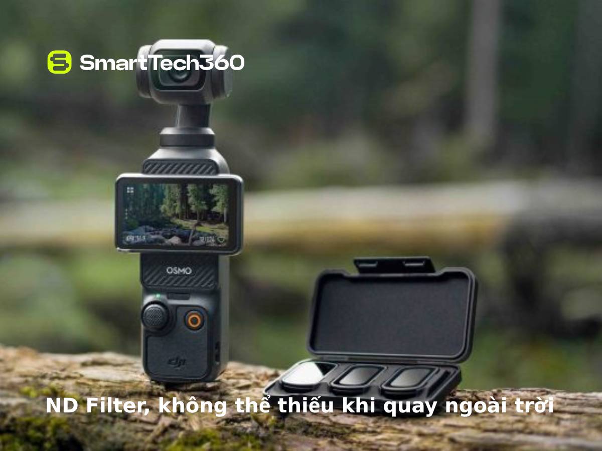 ND Filter là phụ kiện không thể thiếu khi quay ngoài trời