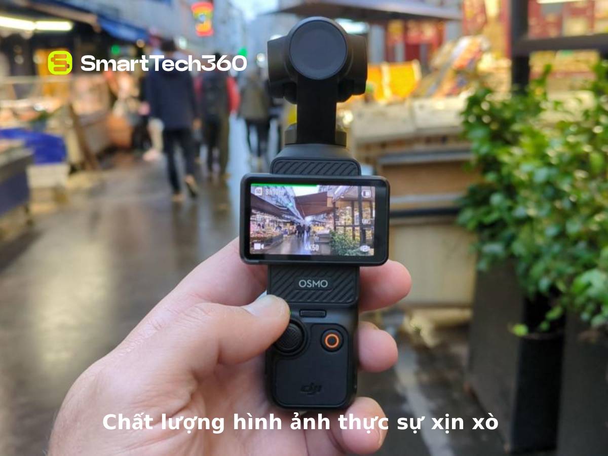 Chất lượng hình ảnh từ DJI Osmo Pocket 3