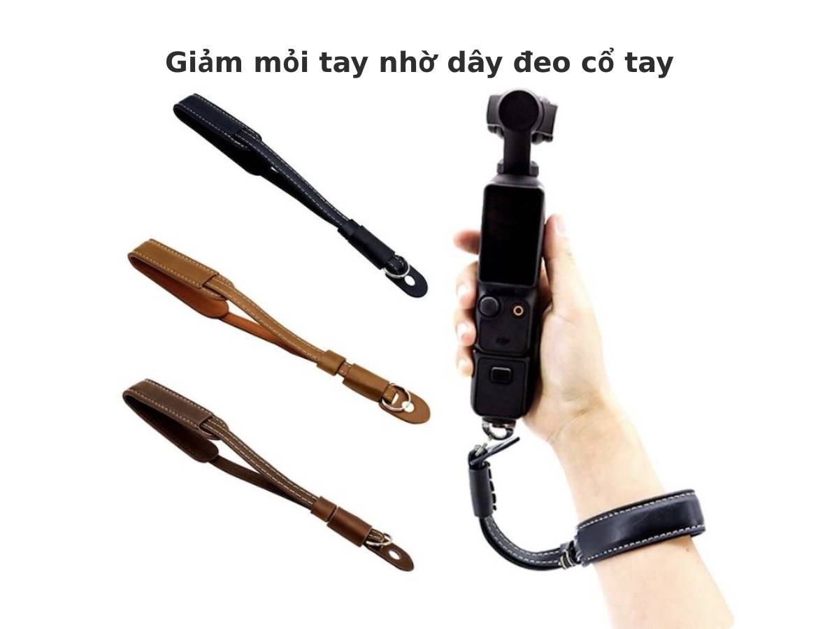Dây đeo cổ tay tăng an toàn cho DJI Osmo Pocket 3